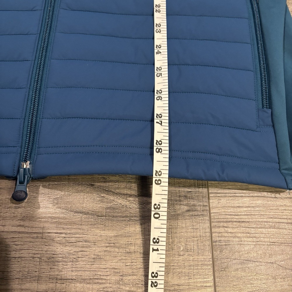 GREYSON Yukon Hybrid Golf Jacket Mens XL Blue Quilted Puffer Full Zip Outerwear - Picture 10 of 10